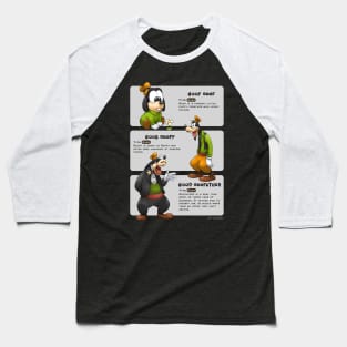 Goofy Evolutions Baseball T-Shirt